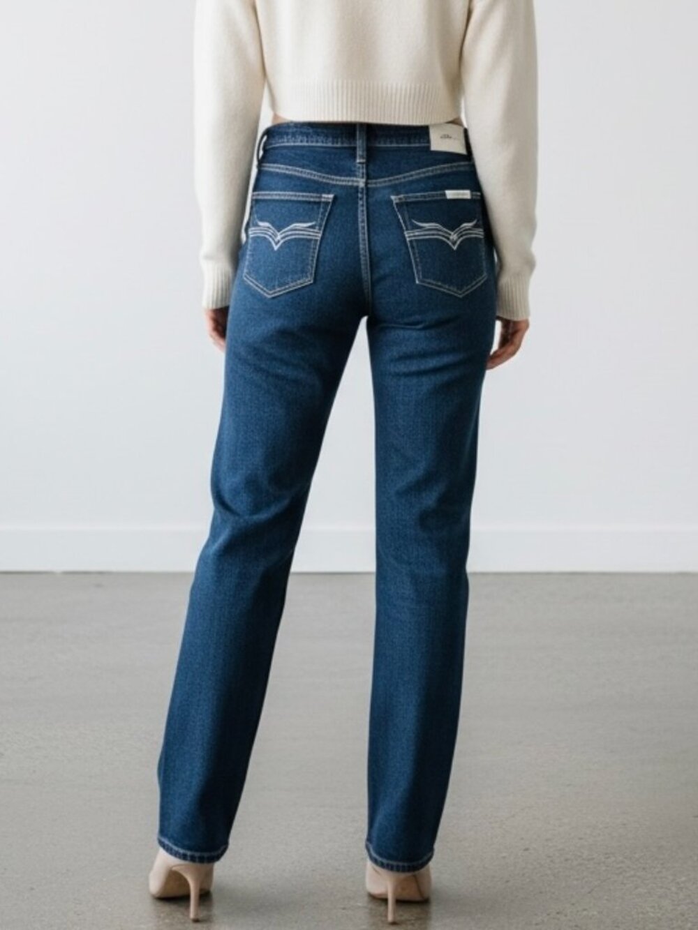 NEW Vintage 1980's Glory Days High Rise Straight Leg Jeans Juniors Size‎ 9/10